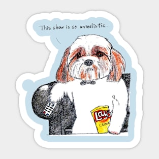 Your bored pet Sticker